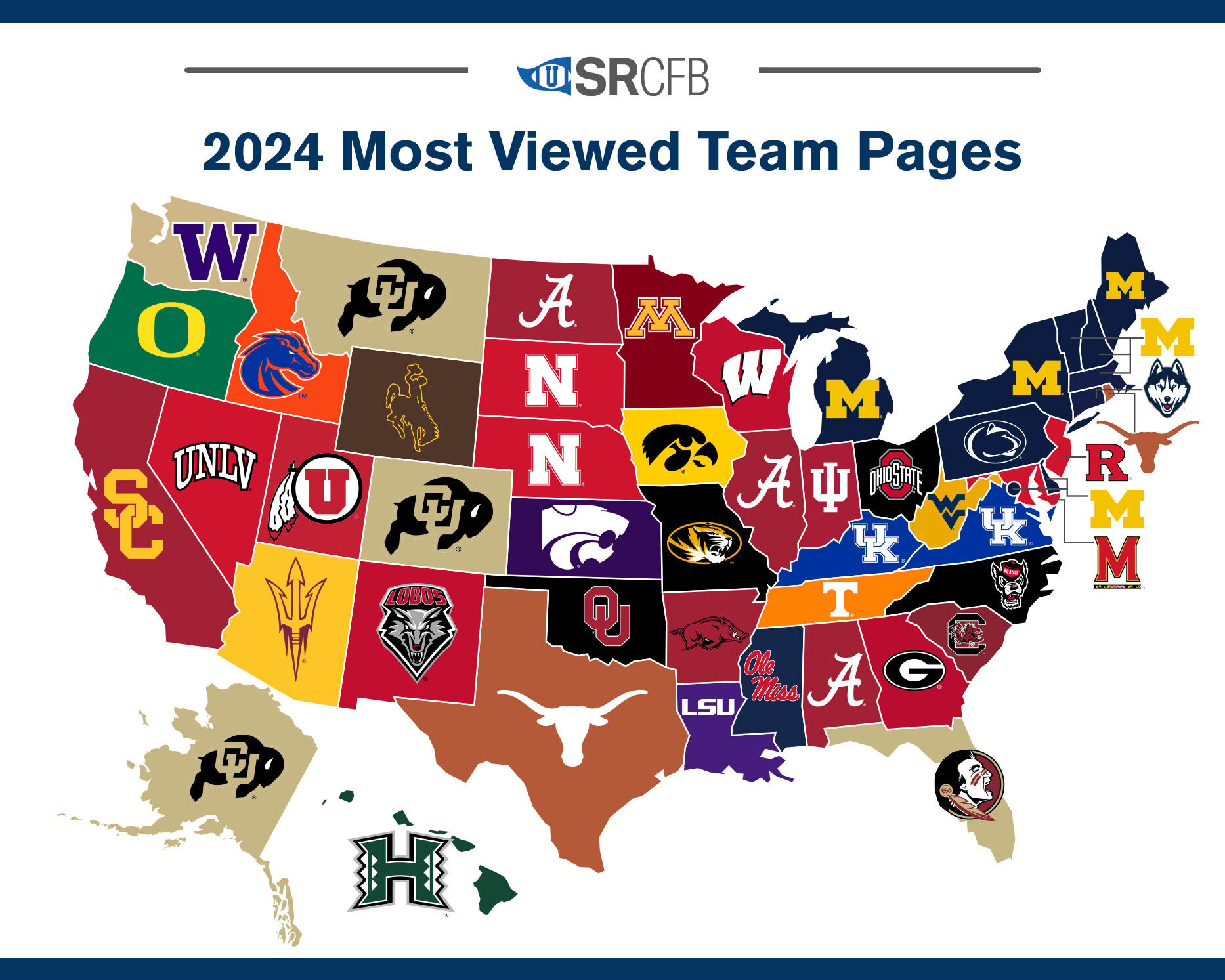 College Football Reference | 2024 Maps